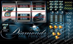 7s and Diamonds Slots Machine