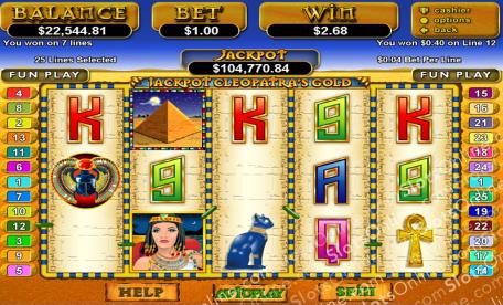 Jackpot Cleopatras Gold