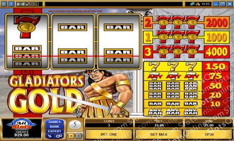 Gladiators Gold Slot Machine